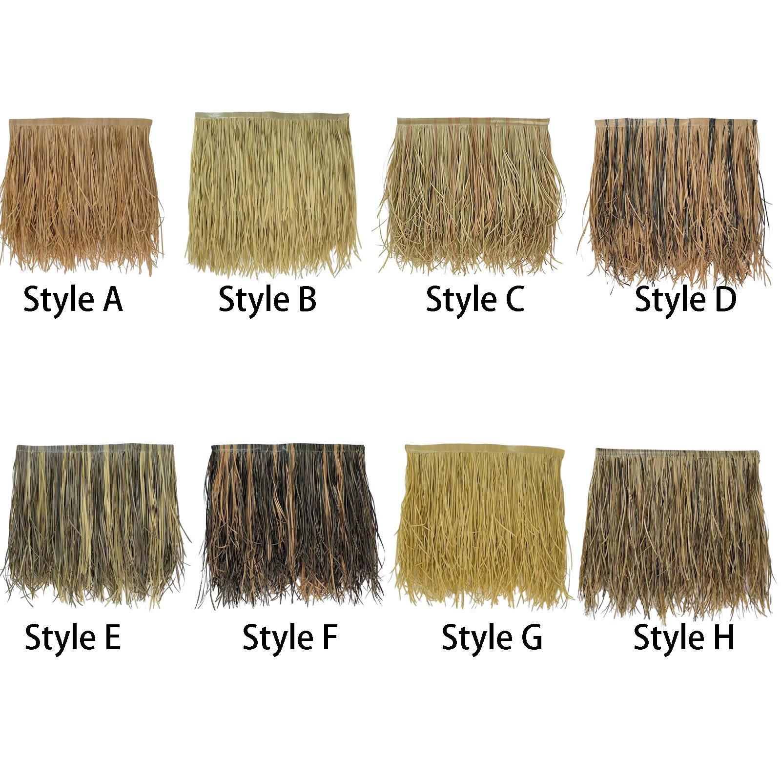 Home Bar Shelf - Straw Roof Thatch Simulation Accessories Decor