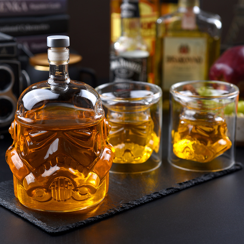 Highball Glass Set - Wine Glass Set Storm Trooper Helmet