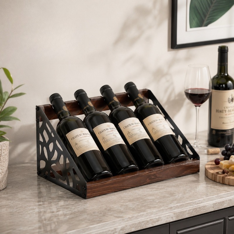Home Bar Wooden Wine Rack Wine - đánh giá và giá Home Bar Shelf