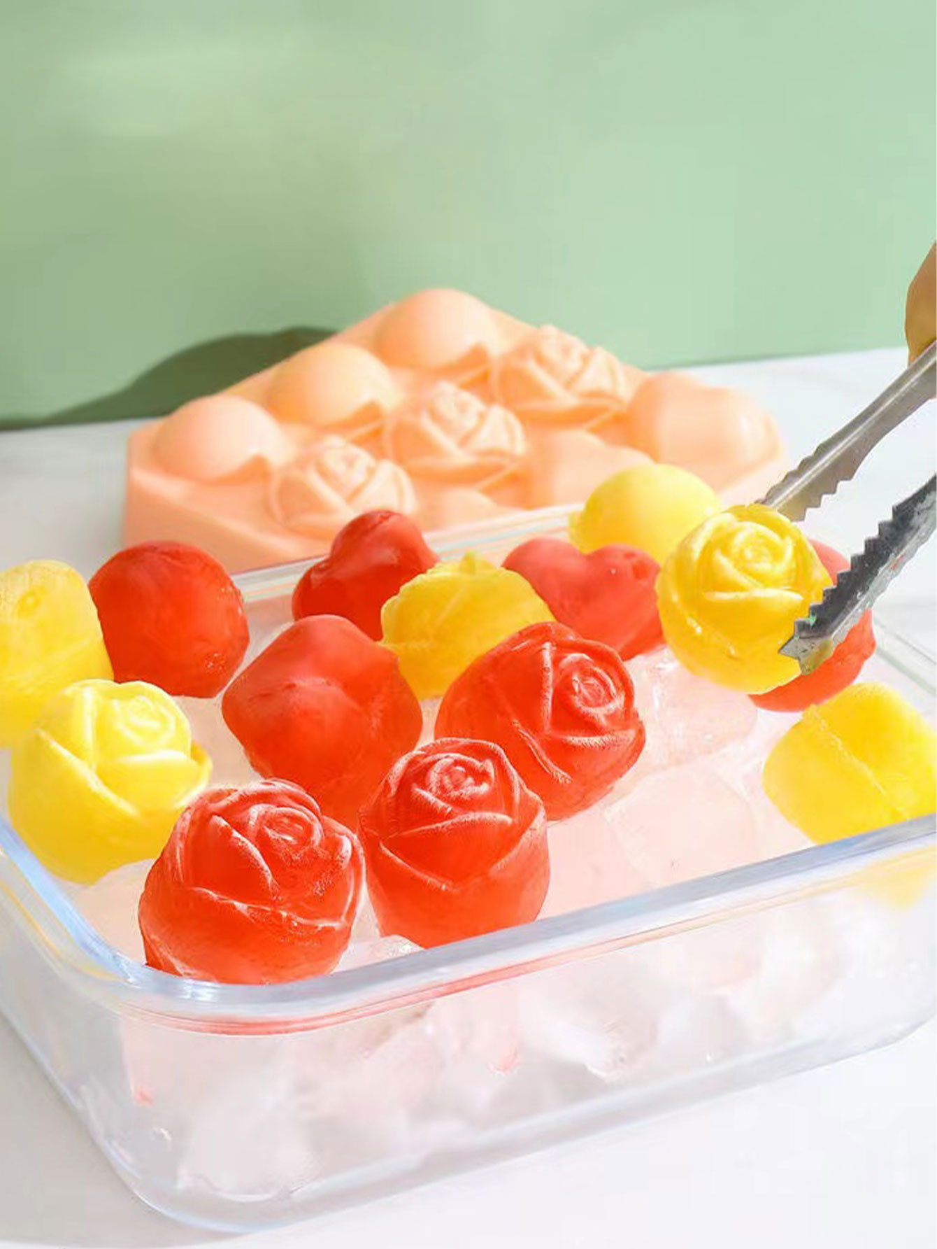 Rose Ice Cube Mold Food-Grade  - đánh giá và giá Ice Mold Sphere
