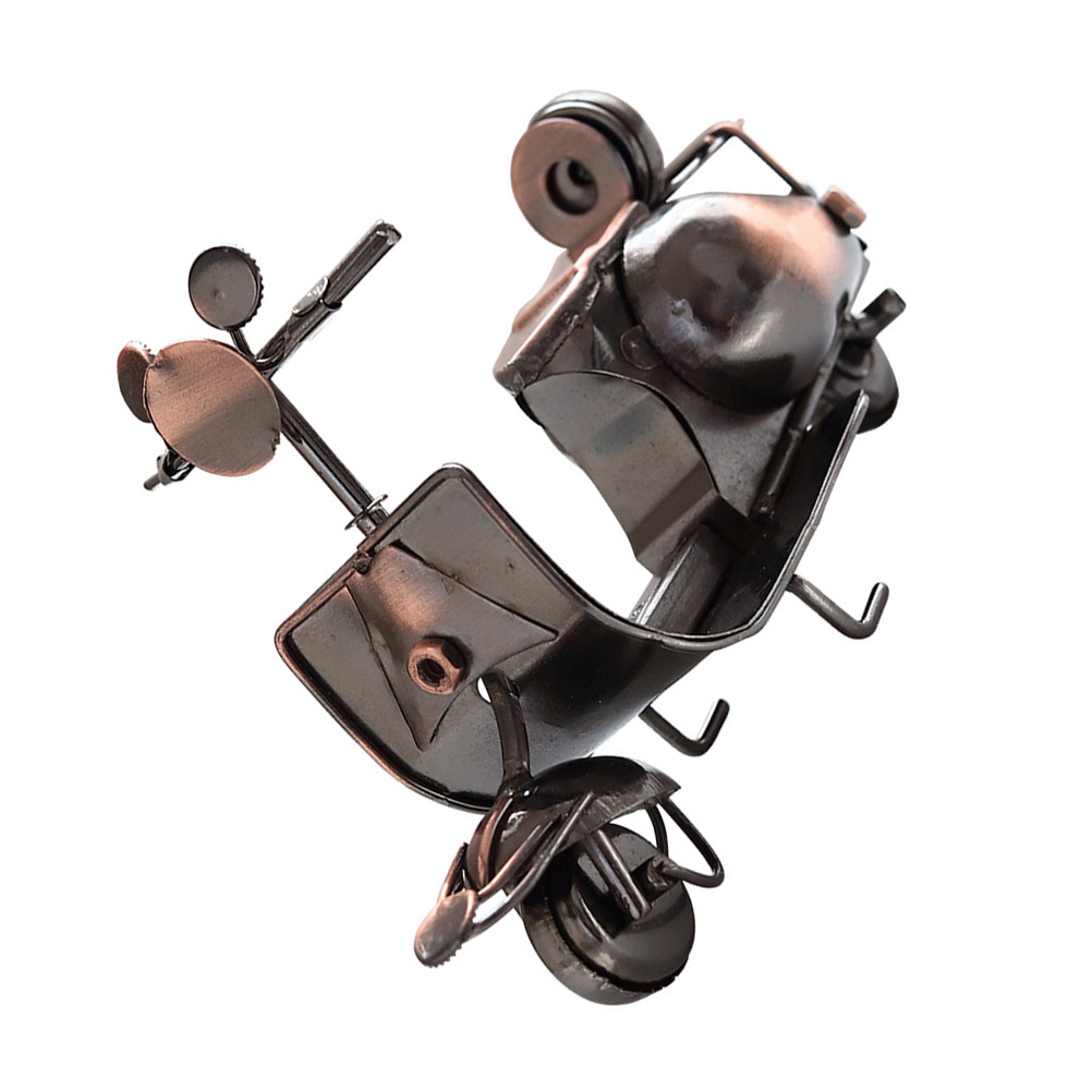 Retro Iron Motorcycle Sculptur - đánh giá và giá Home Bar Shelf