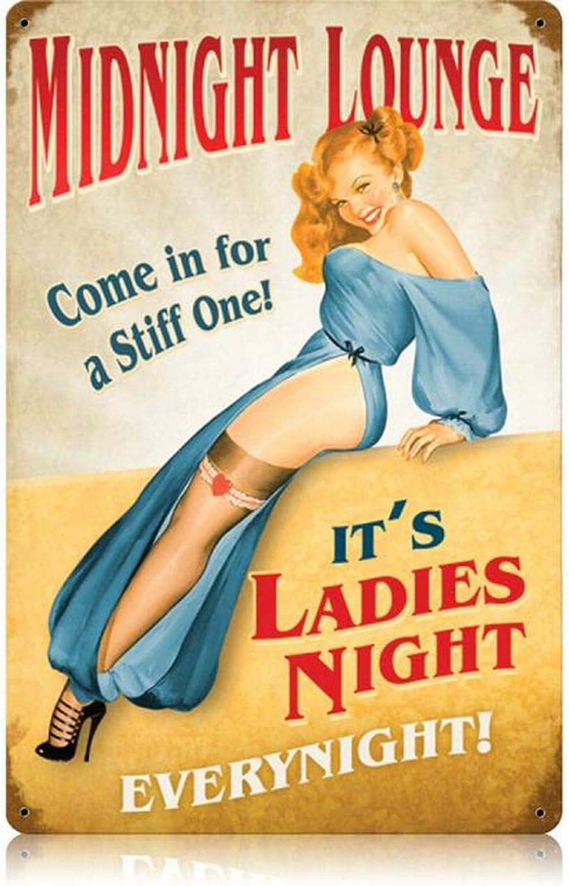 Y1,Vintage Metal Tin Sign Midn - đánh giá và giá Home Bar And Restaurant