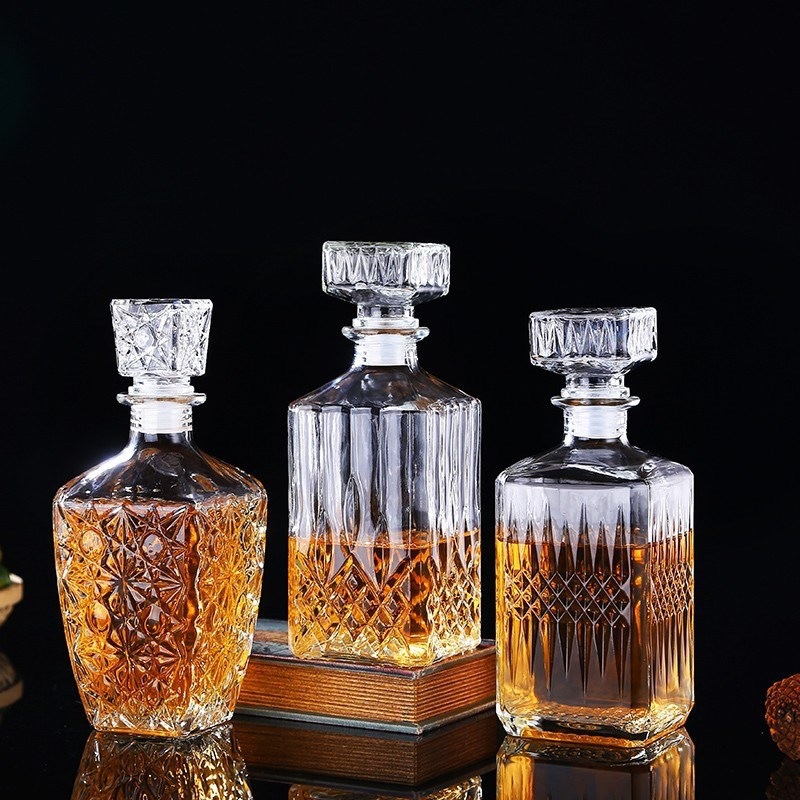 Luxury 500ML/1000ML Glass Liqu - đánh giá và giá Decanter Globe Set
