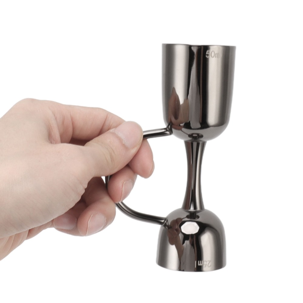 Elegant Stainless Steel Double - đánh giá và giá Jigger Double Sided
