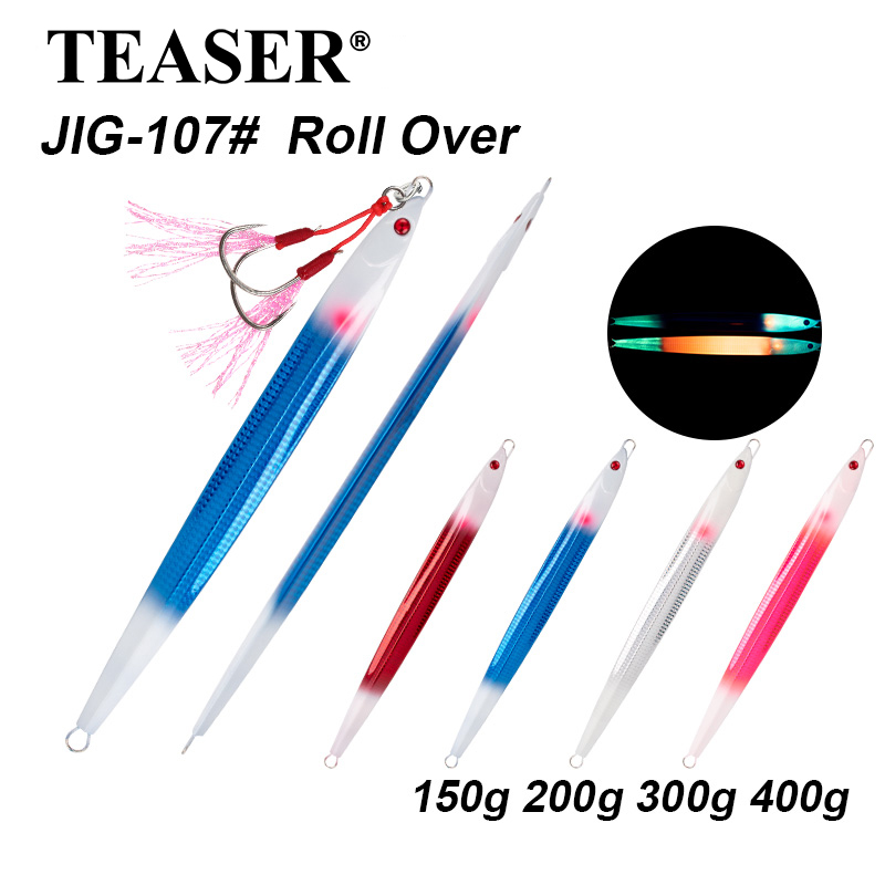 TEASER J107 150G-400G Fast-sin - đánh giá và giá Jigger Double Sided