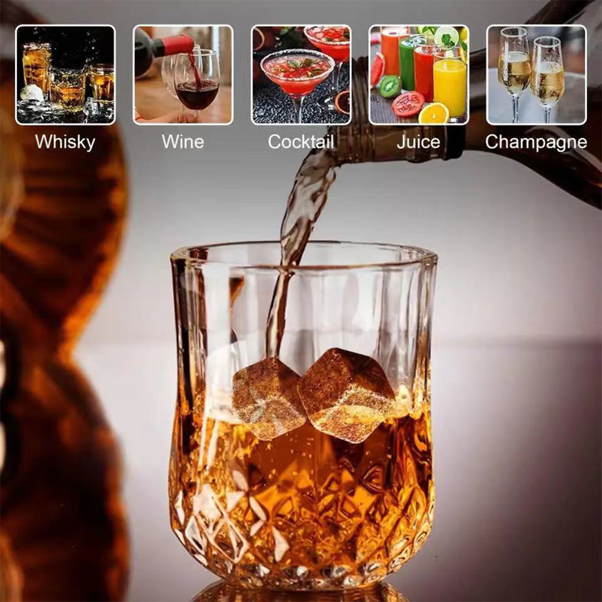 Christmas Valentine's Gift Whi - đánh giá và giá Highball Glass Set