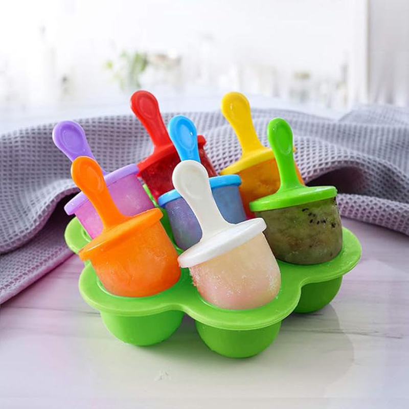 1pc 7 Holes DIY Ice Cream Pops - đánh giá và giá Ice Mold Sphere